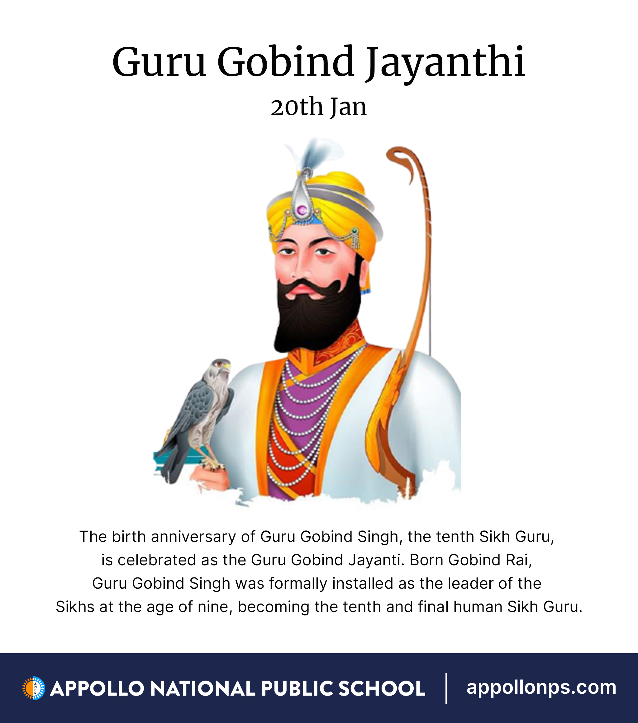 Guru Gobind Singh Jayanti – Appollo National Public School